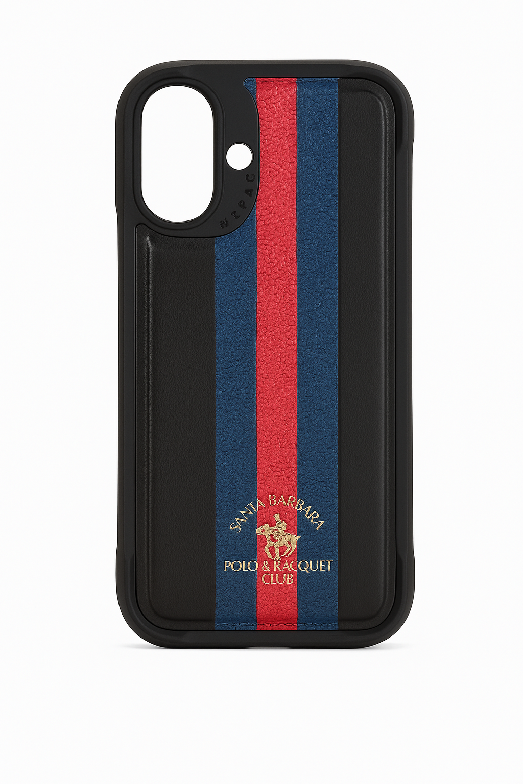 I phone 16 plus Santa Barbara Polo Raquet Club Barton Series for iPhone (Blue & Red)