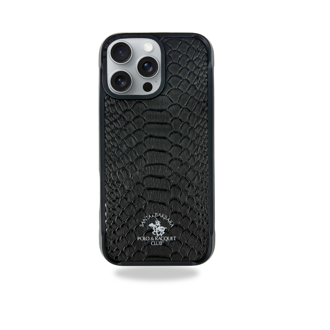 Santa Barbara Polo Raquet Club KNIGHT Series for iPhone 16 pro max (Black)