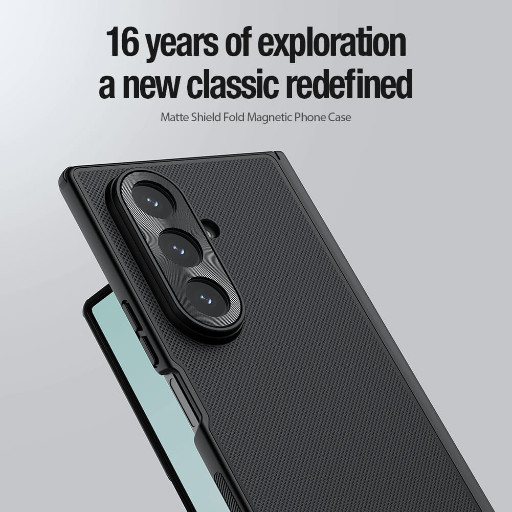 Nillkin Super Frosted Shield Fold Magnetic Matte cover case for Samsung Galaxy Z Fold7 (Fold 7 5G),