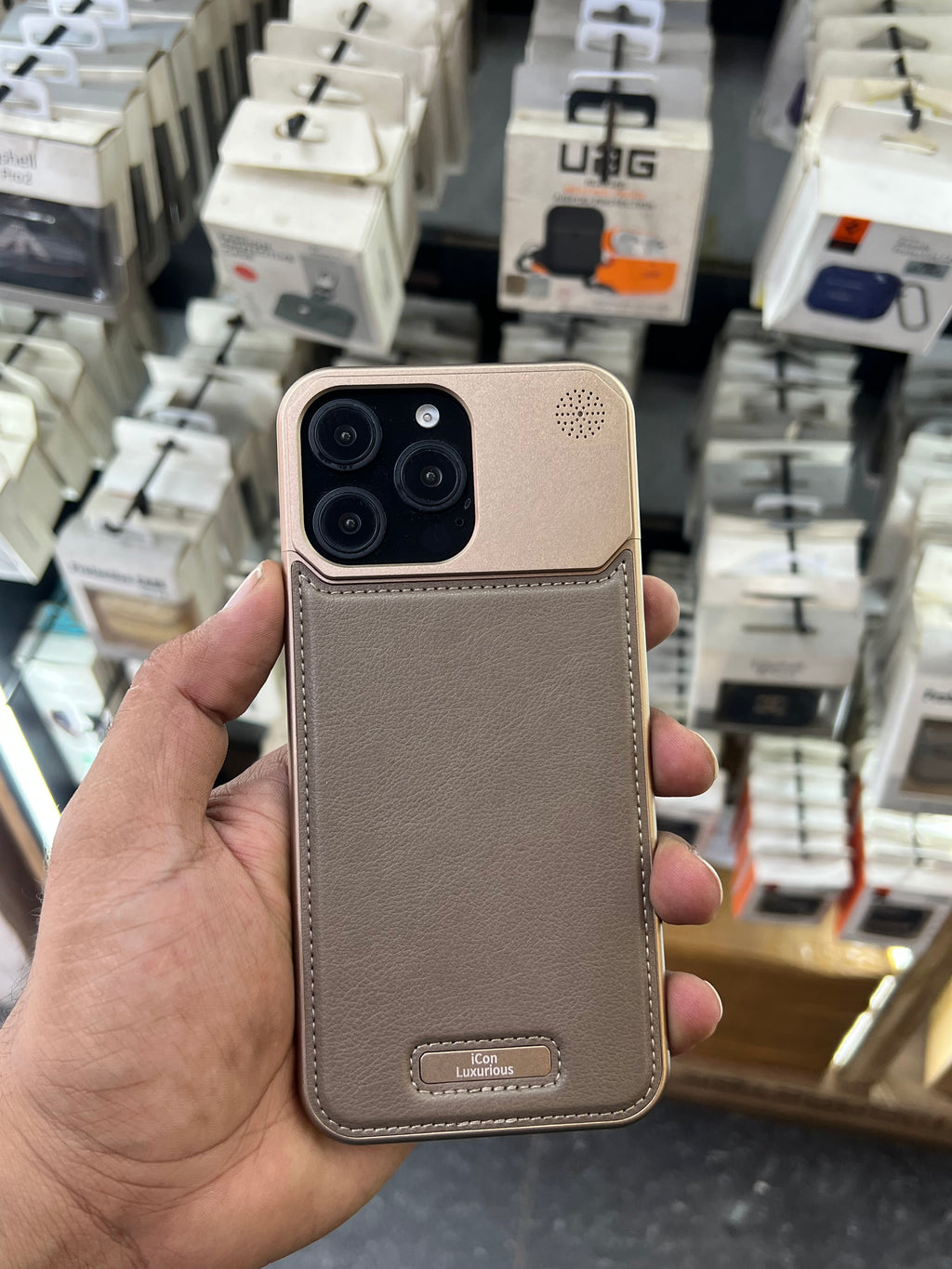 New leather perfume case i phone 16 pro maxx