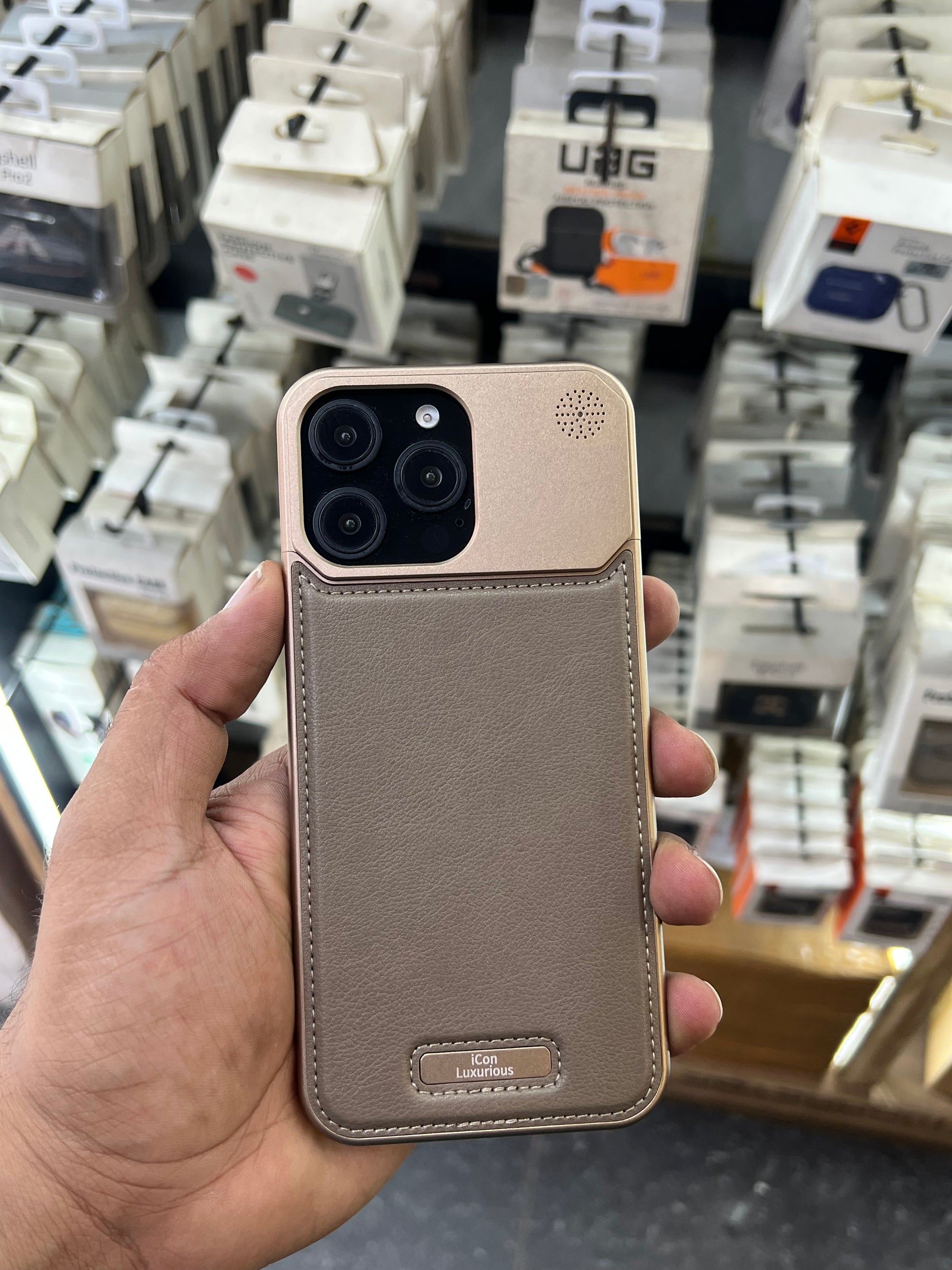 New leather perfume case i phone 16 pro maxx