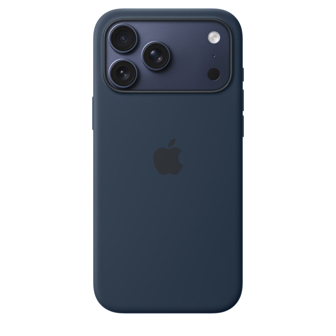 I phone 17 pro l max original midnight silicon case