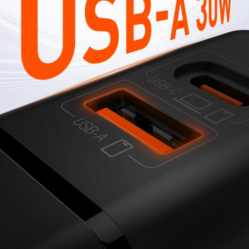 LDNIO Q2618 GaN 65W Universal Travel Adapter with USB-A & USB-C Ports