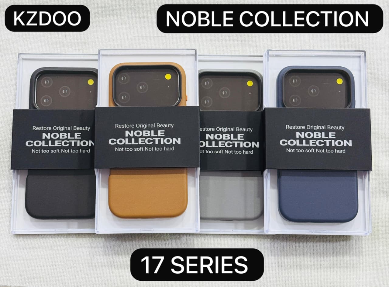 Kzdoo noble collection case i phone 17 pro max tanbrown