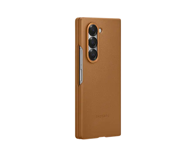 Samsung z fold 7 premium leather case