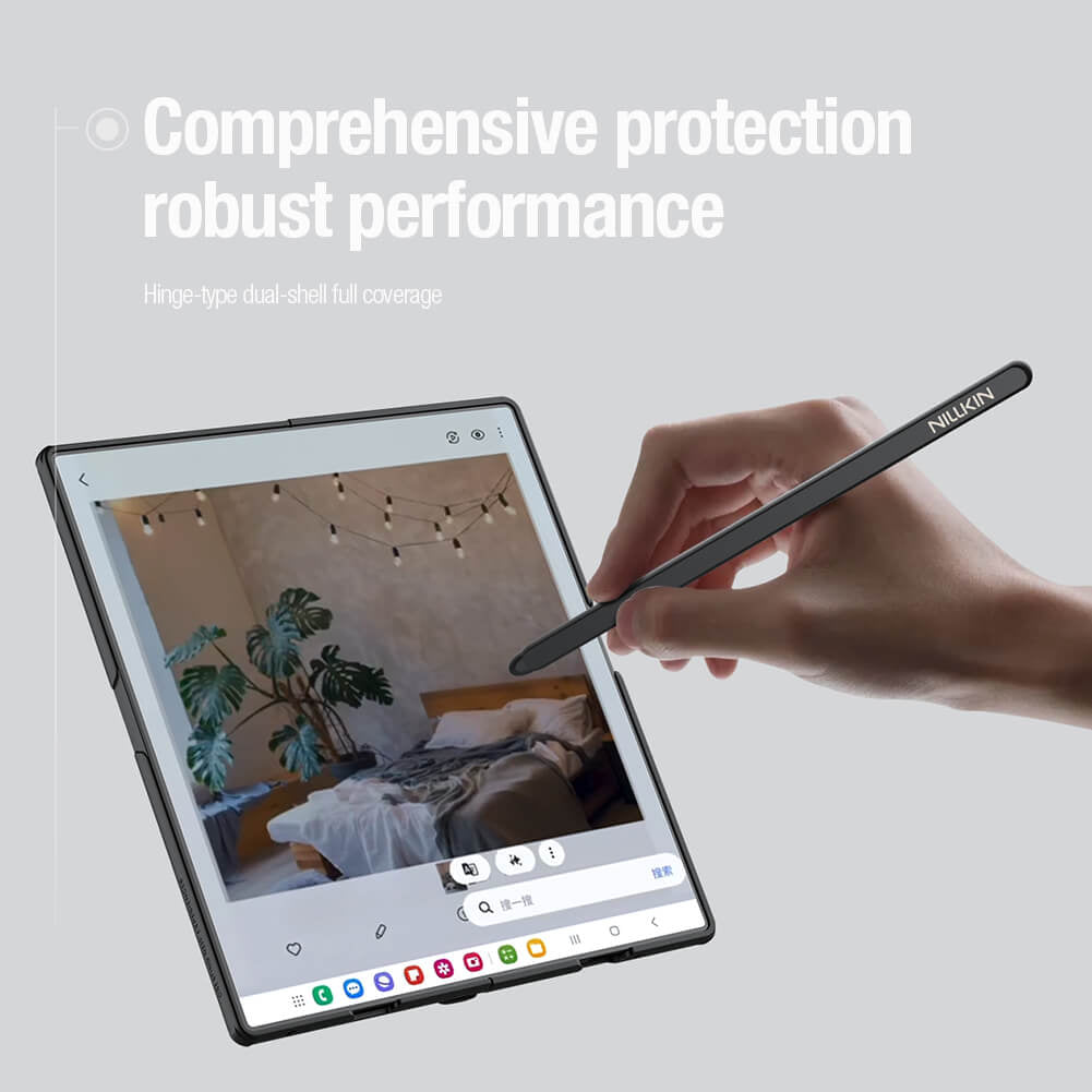 Nillkin Super Frosted Shield Fold Magnetic Matte cover case for Samsung Galaxy Z Fold7 (Fold 7 5G),