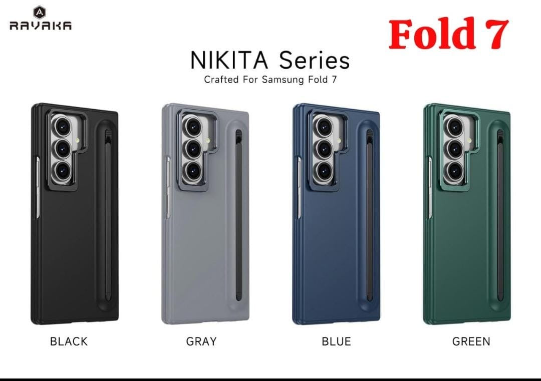 Samsung fold 7 multi purpose case stand pencil camera protection