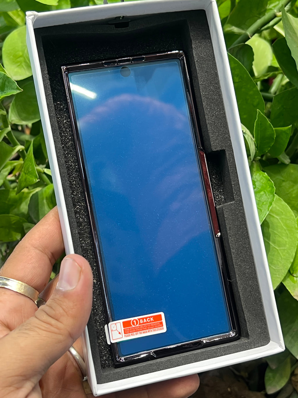 Galaxy fold 6 leather pocket case front glass protection