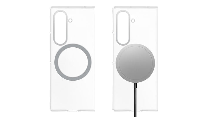Galaxy Z Fold7 Clear Magnet Case