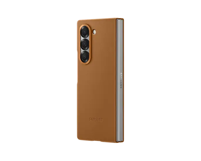 Samsung z fold 7 premium leather case