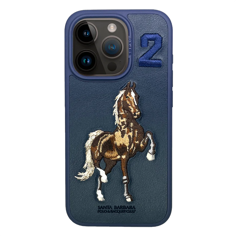 iPhone 16 Pro max Boris Series Genuine Santa Barbara Leather Case