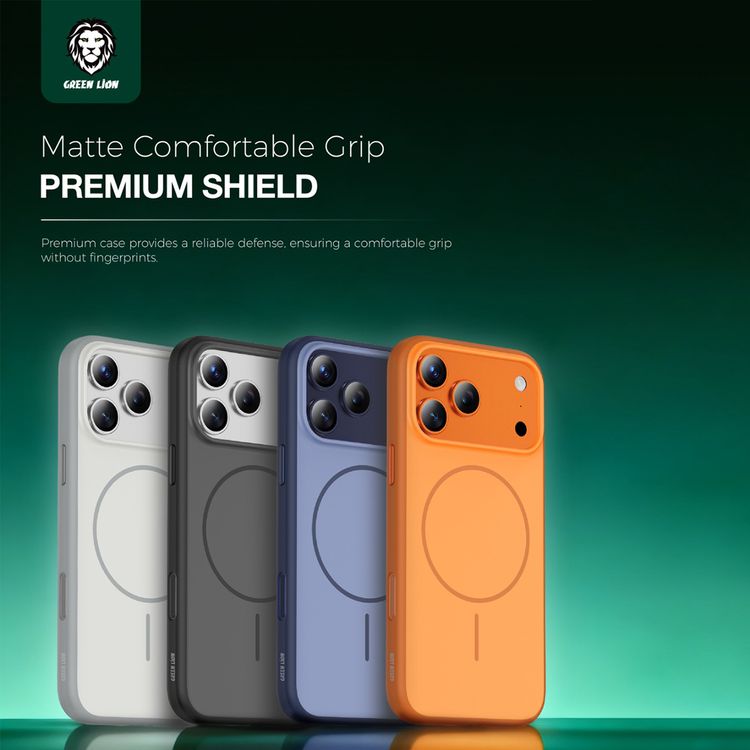 Gkk Patric MagSafe Premium Matte Finish Case for iPhone 17 Pro max, Drop & Camera Protection, Comfortable Grip, Anti-Yellowing - blue