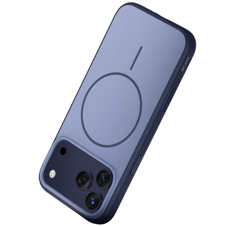 Gkk Patric MagSafe Premium Matte Finish Case for iPhone 17 Pro max, Drop & Camera Protection, Comfortable Grip, Anti-Yellowing - blue