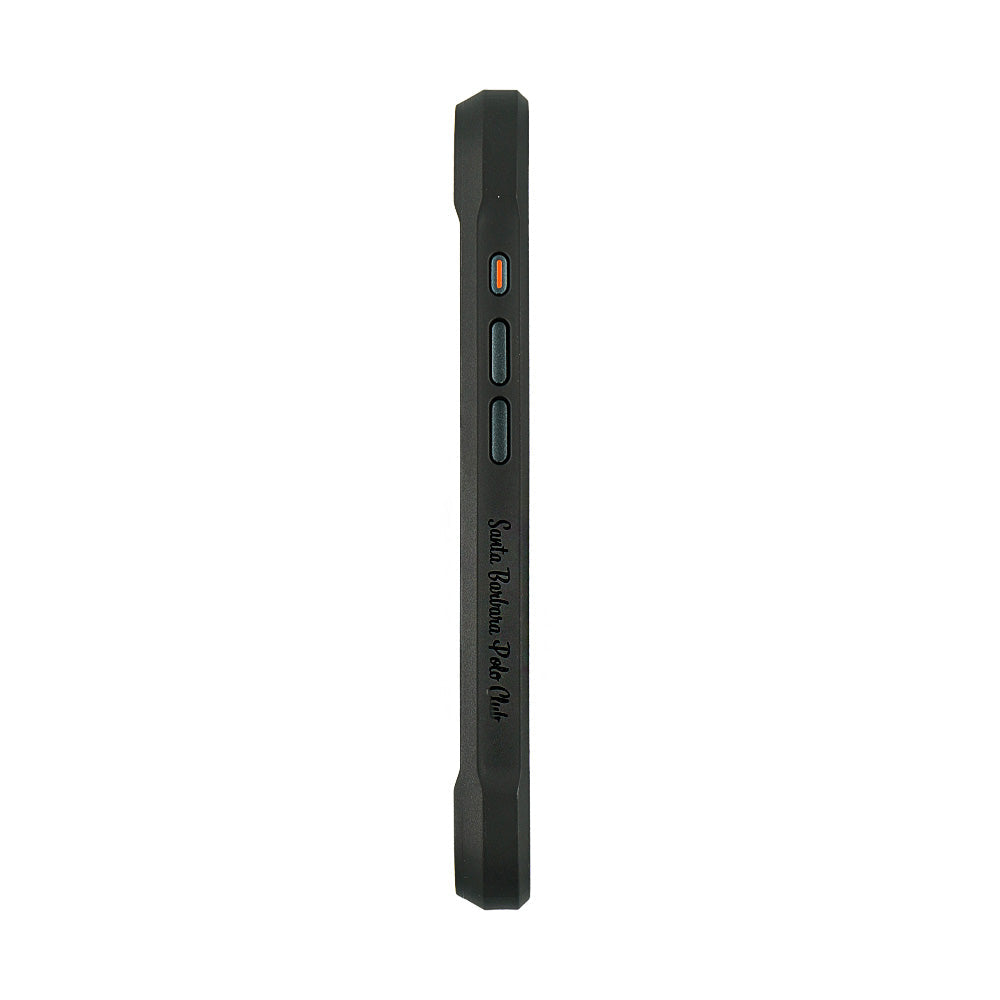 SANTA BARBARA POLO & RACQUET CLUB Santa Barbara Polo & Racquet Club Knight Series Case for iPhone 16 Plus - Black