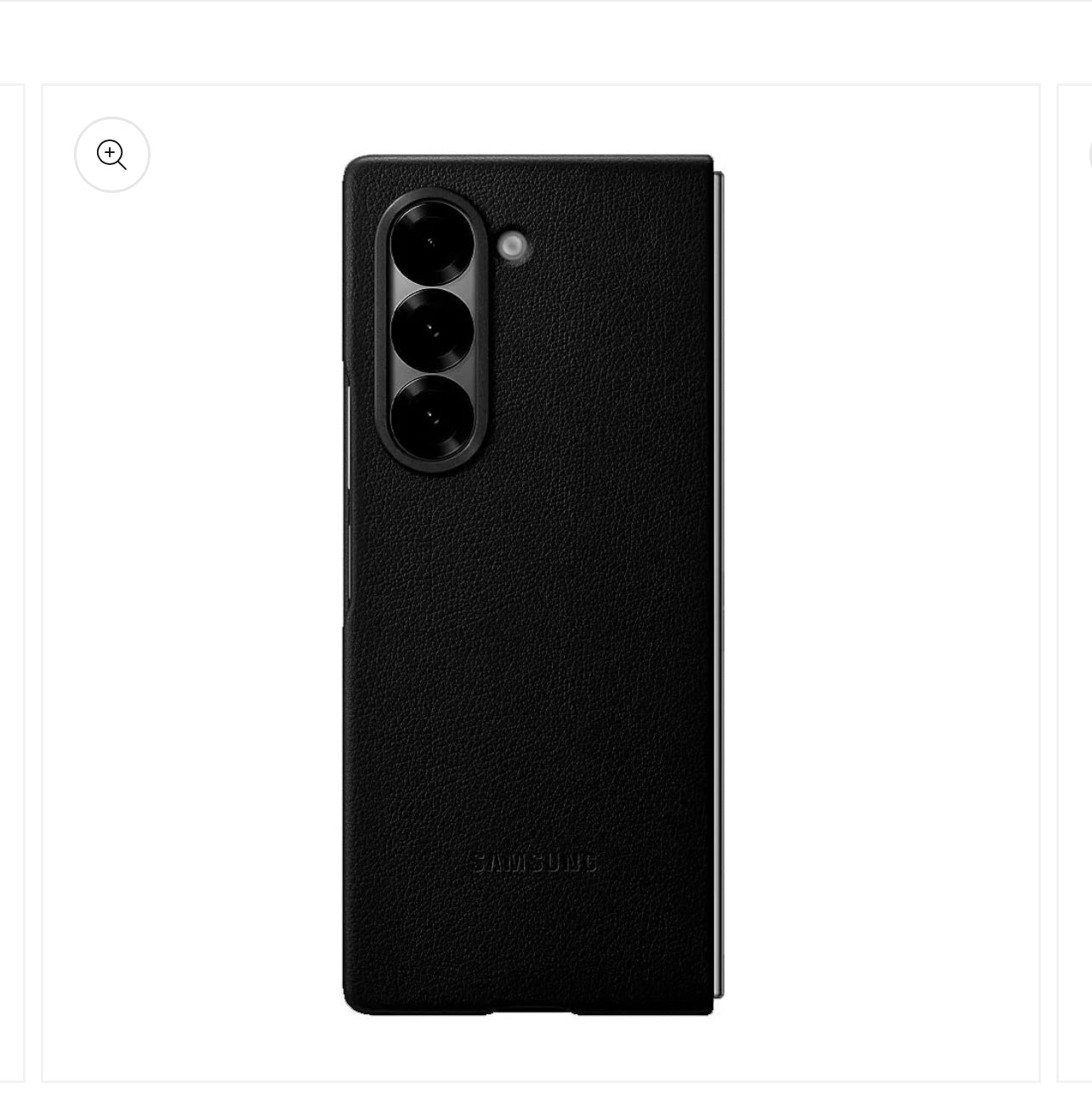 Samsung z fold 7 premium leather case