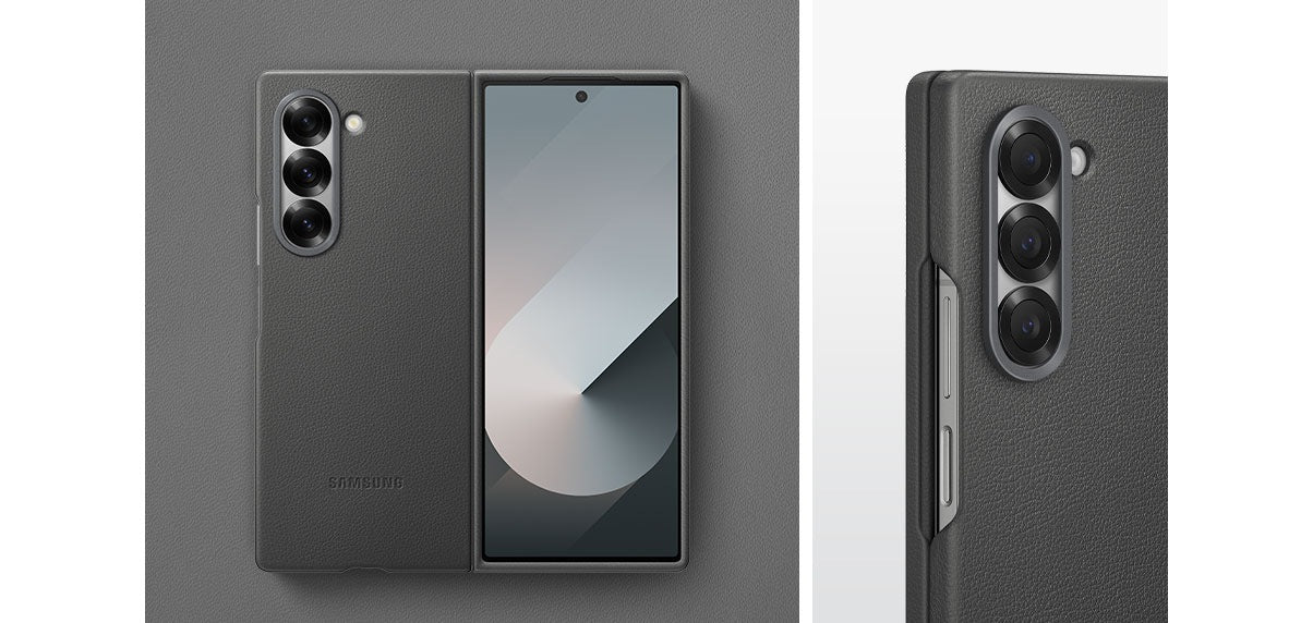 Samsung z fold 7 premium leather case