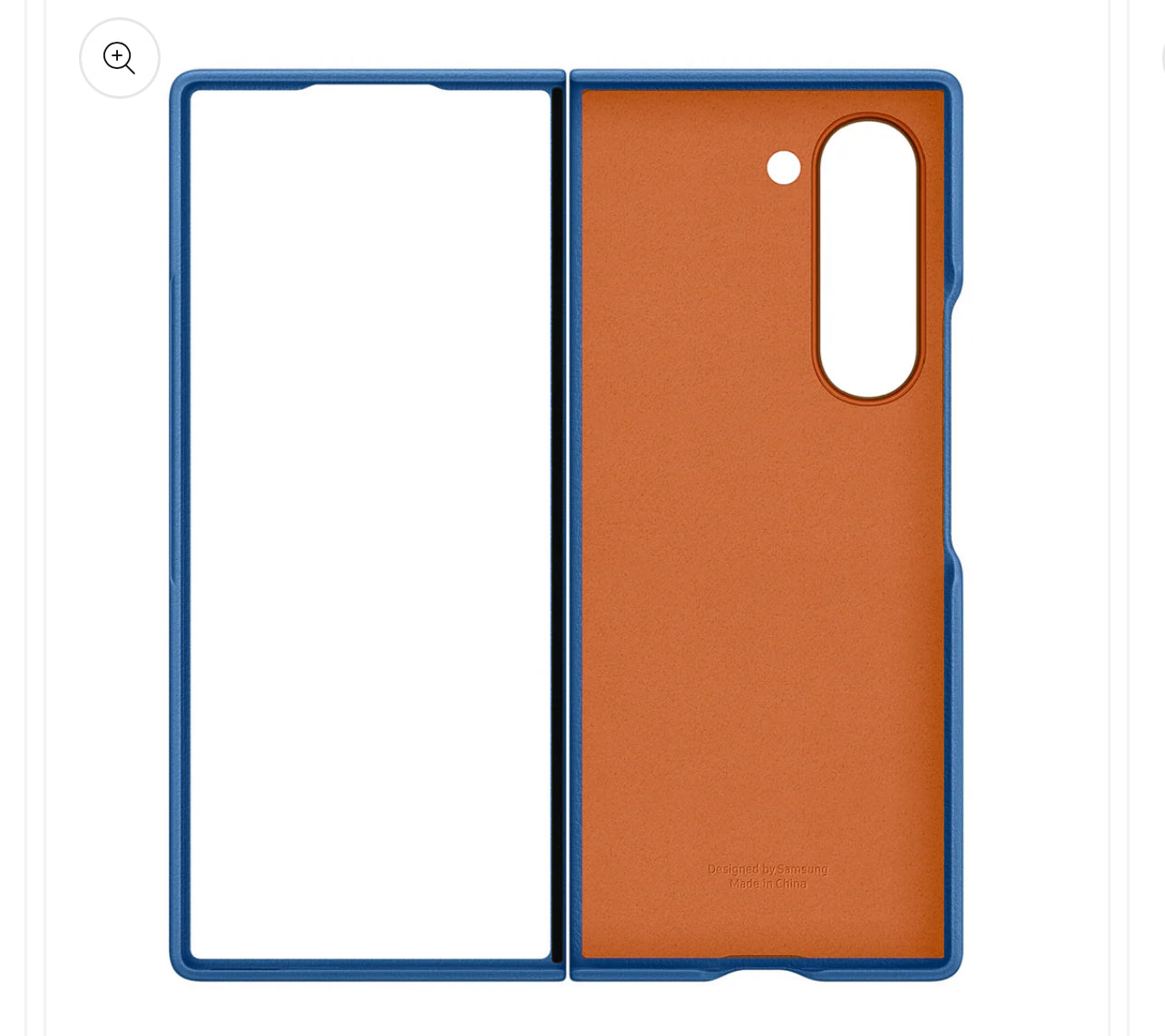 Samsung z fold 7 premium leather case