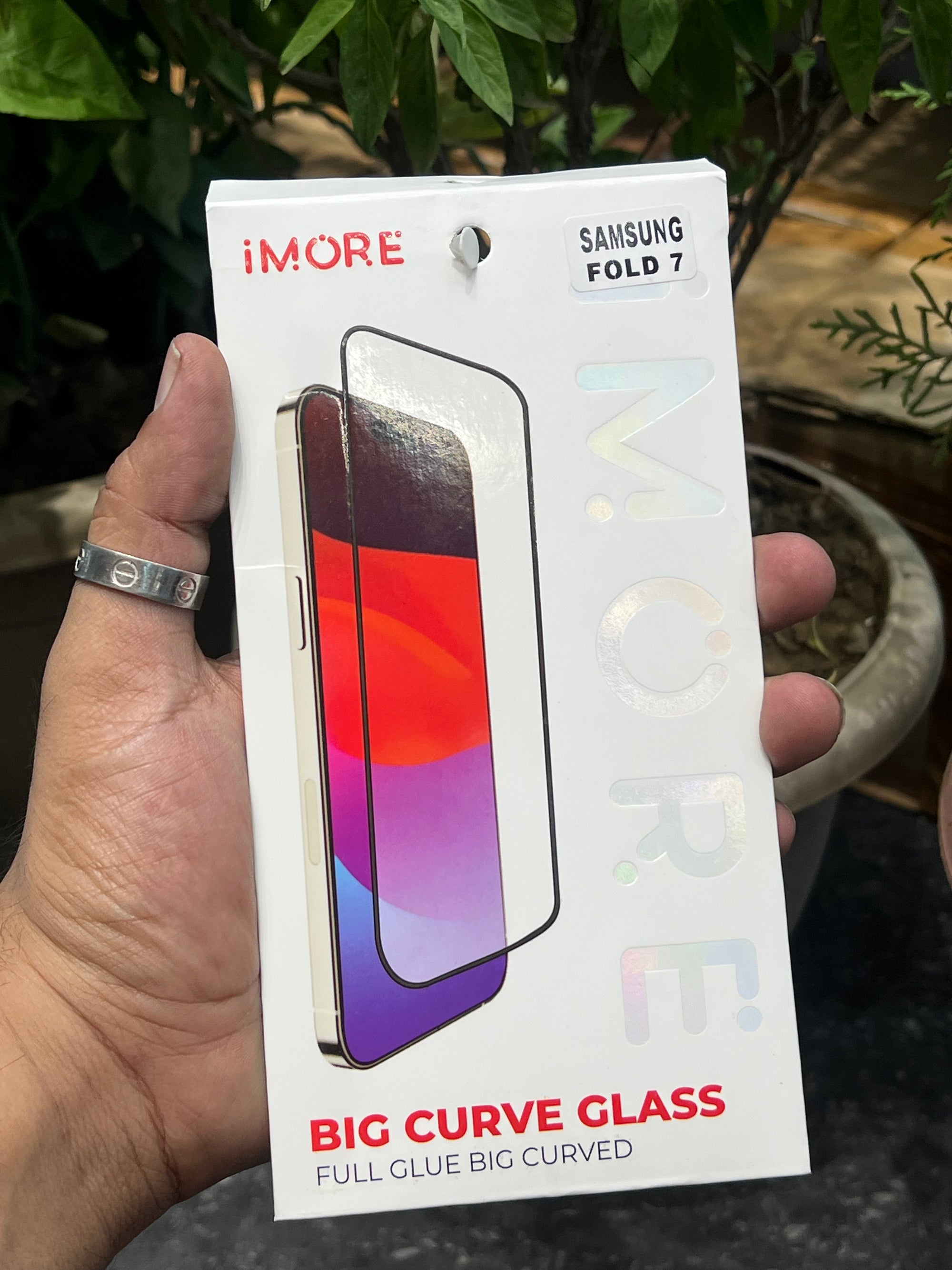 I more clear tamperd glass for fold 7