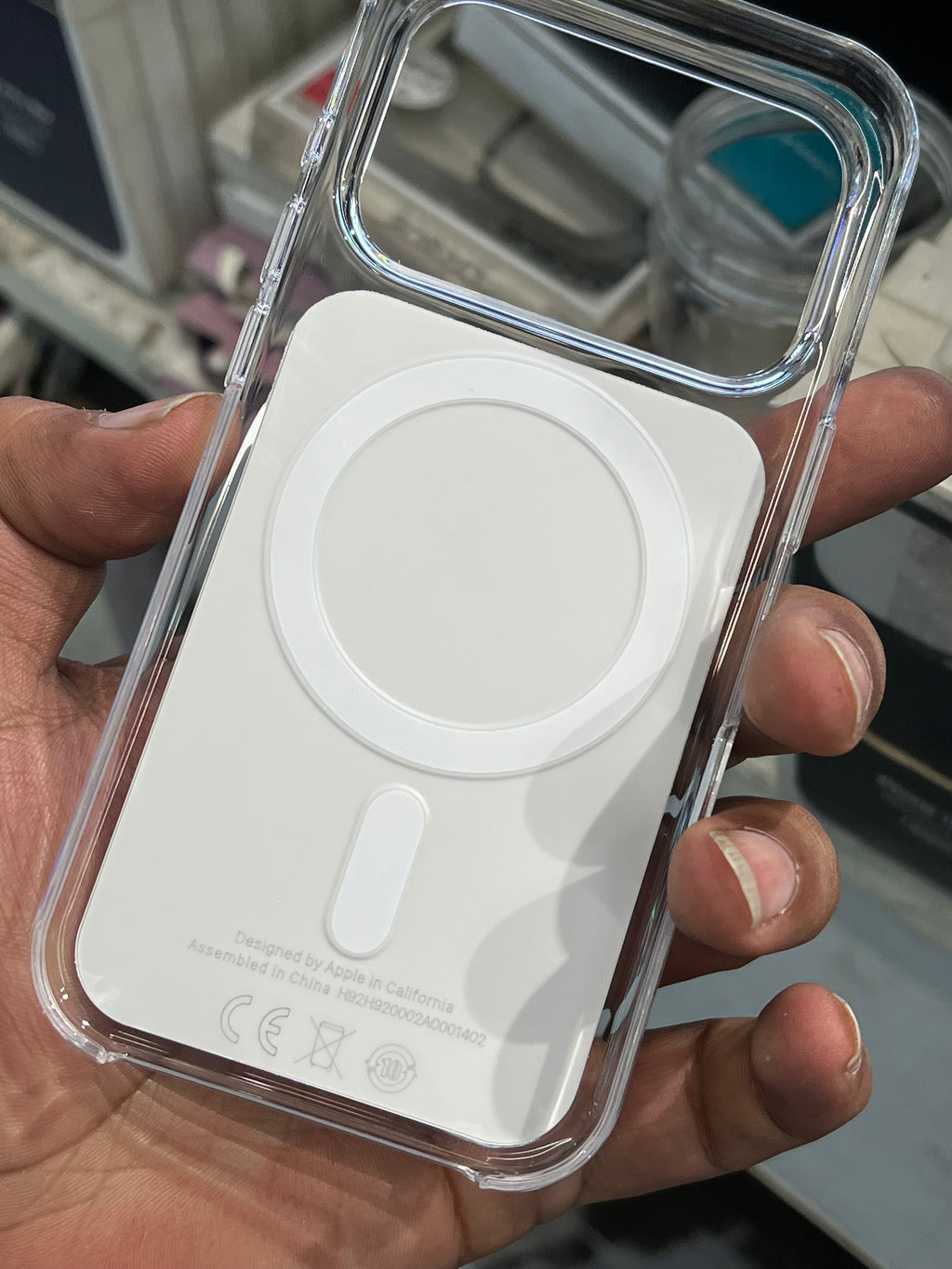 Og case with magsafe camera sensor button 17 pro