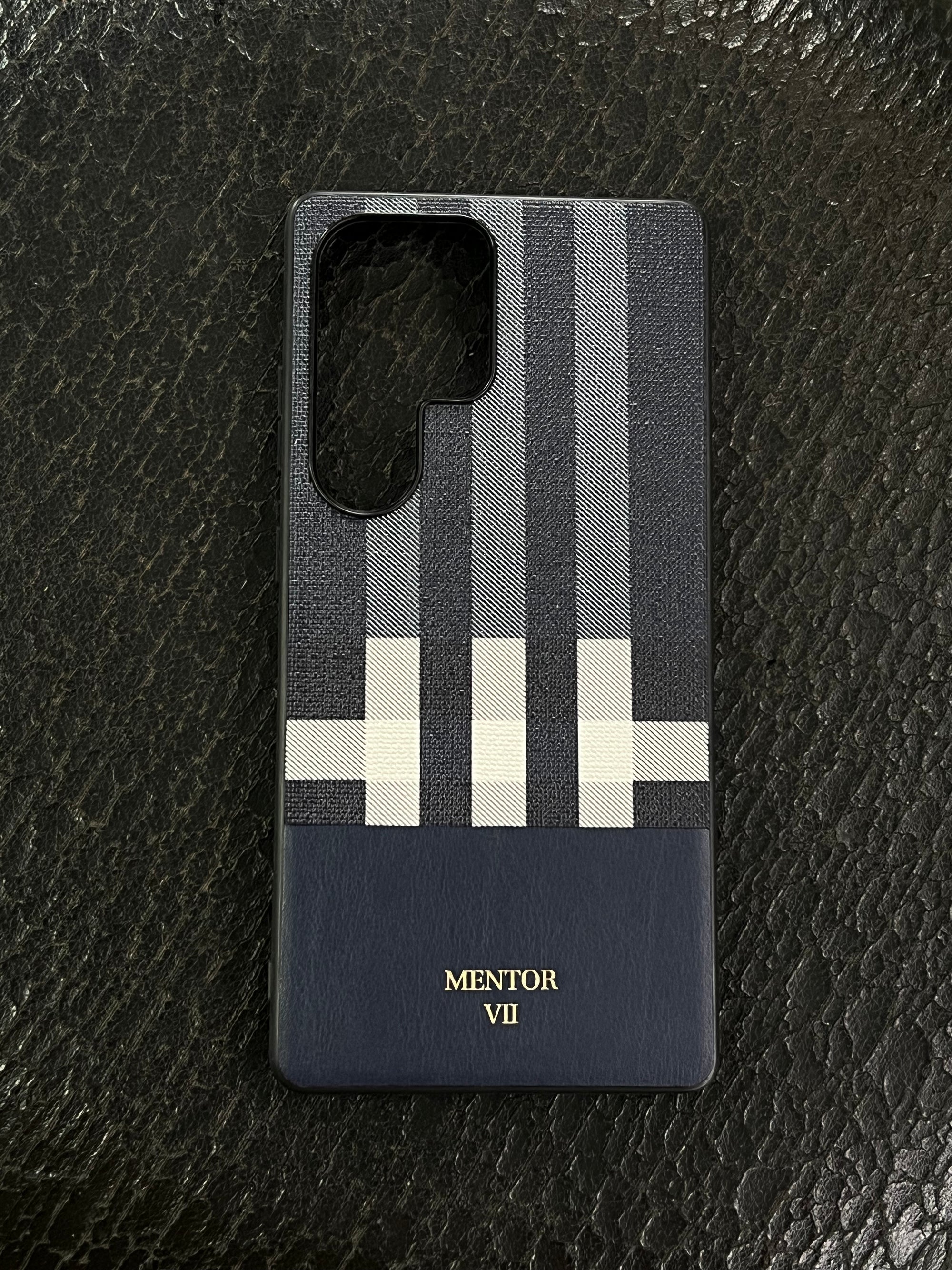 Samsung s25 ultra mentor leather tpu case