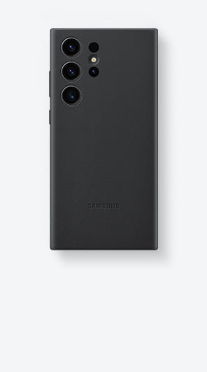 Galaxy S24 Ultra Leather Case, black