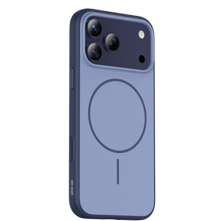 Gkk Patric MagSafe Premium Matte Finish Case for iPhone 17 Pro max, Drop & Camera Protection, Comfortable Grip, Anti-Yellowing - blue