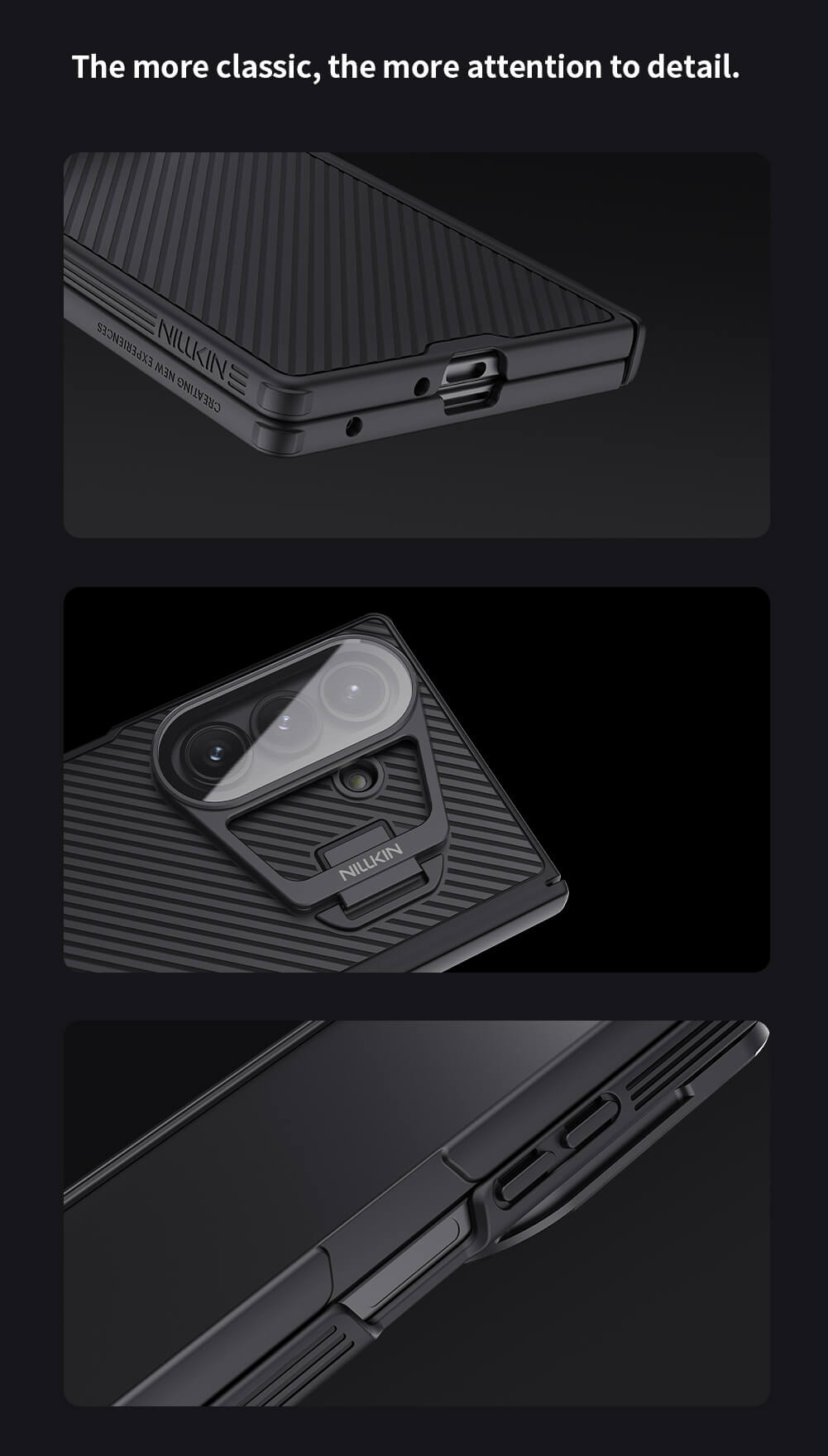 Nillkin Camshield Prop Transparent Lens Guard Edition Camera protective cover case for Samsung Galaxy Z Fold7 (Fold 7 5G),