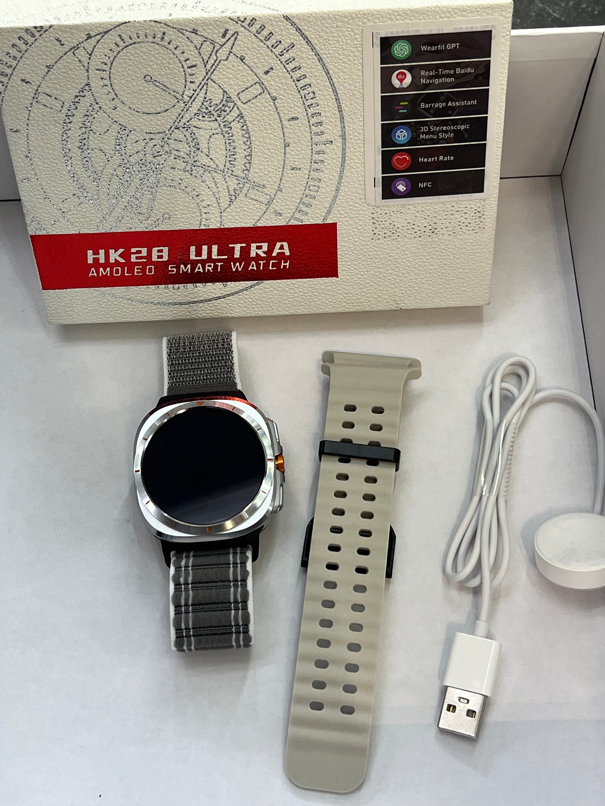 Hk28ultra smart watch
