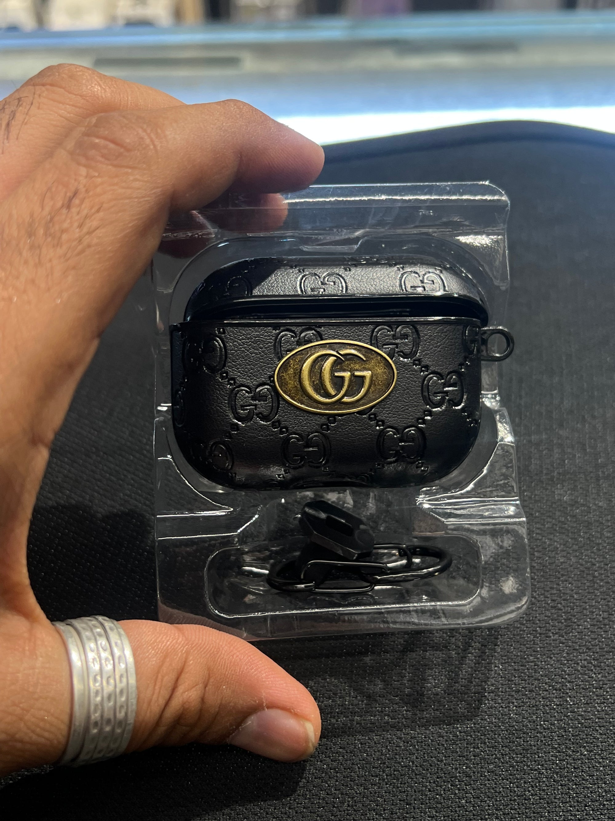 airpods 3 Branded leather case