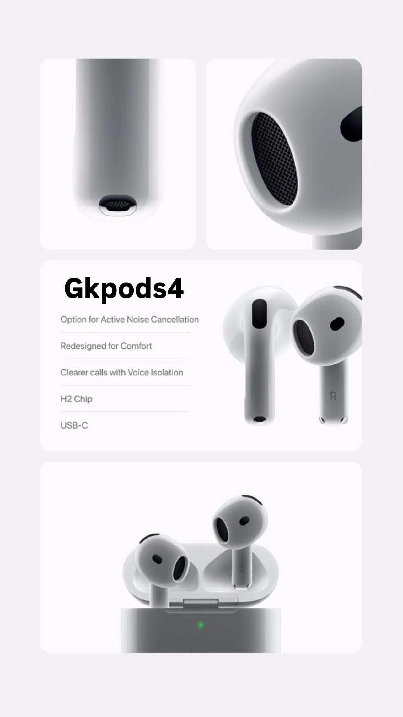 Gkpods4 airoha 1562 ae chip