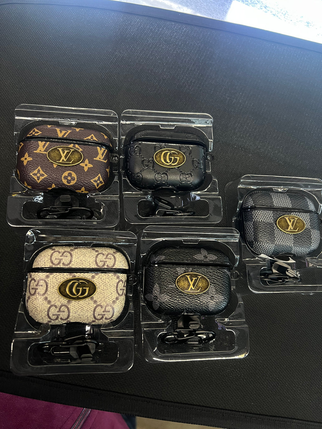 airpods 3 Branded leather case