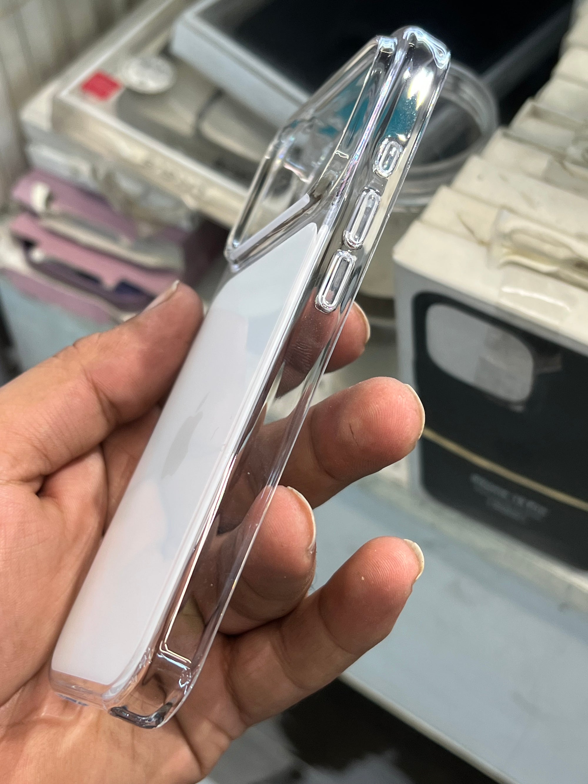 Og case with magsafe camera sensor button 17 pro max