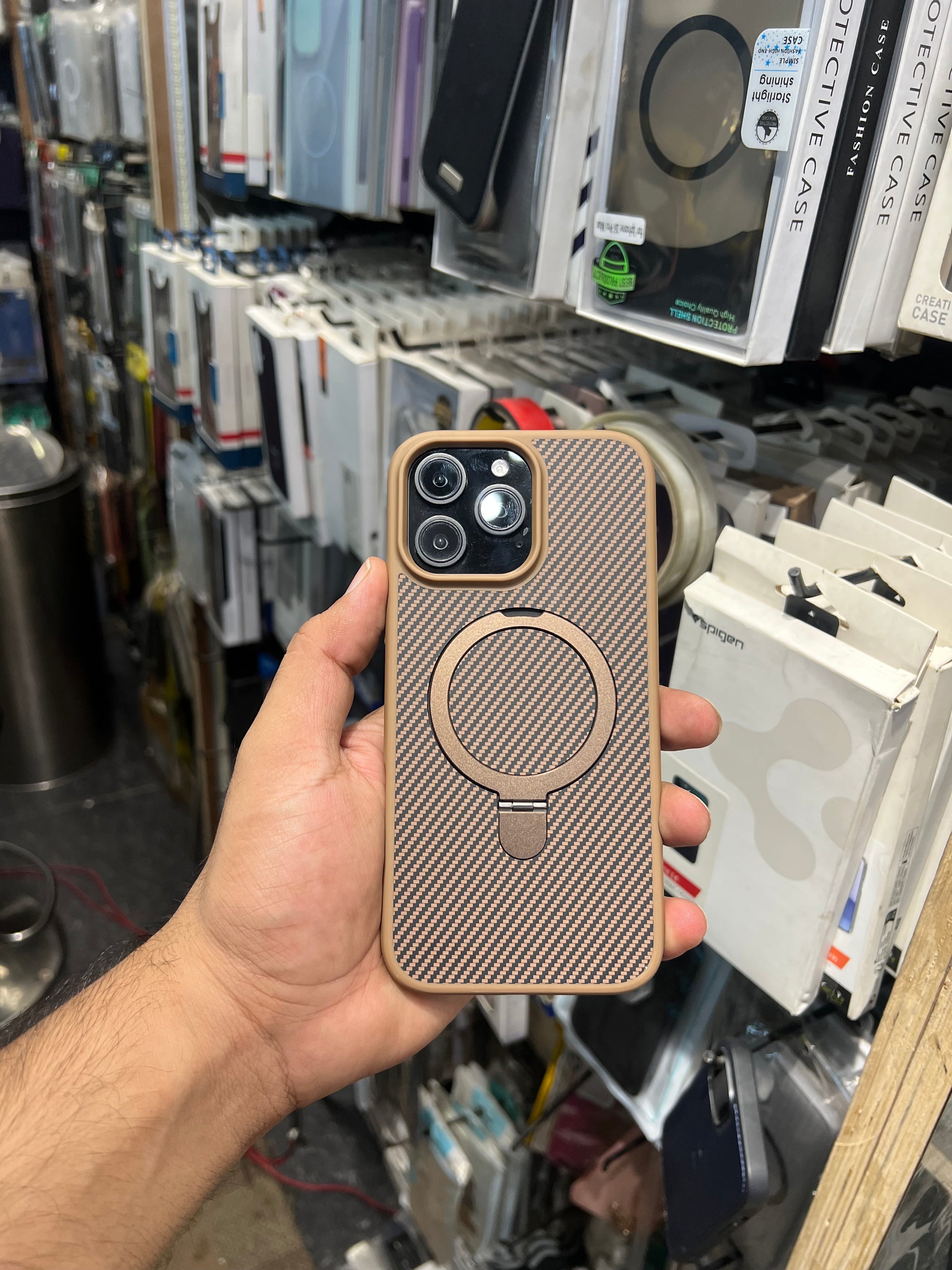 Magsafe case brown case 16 pro maxx