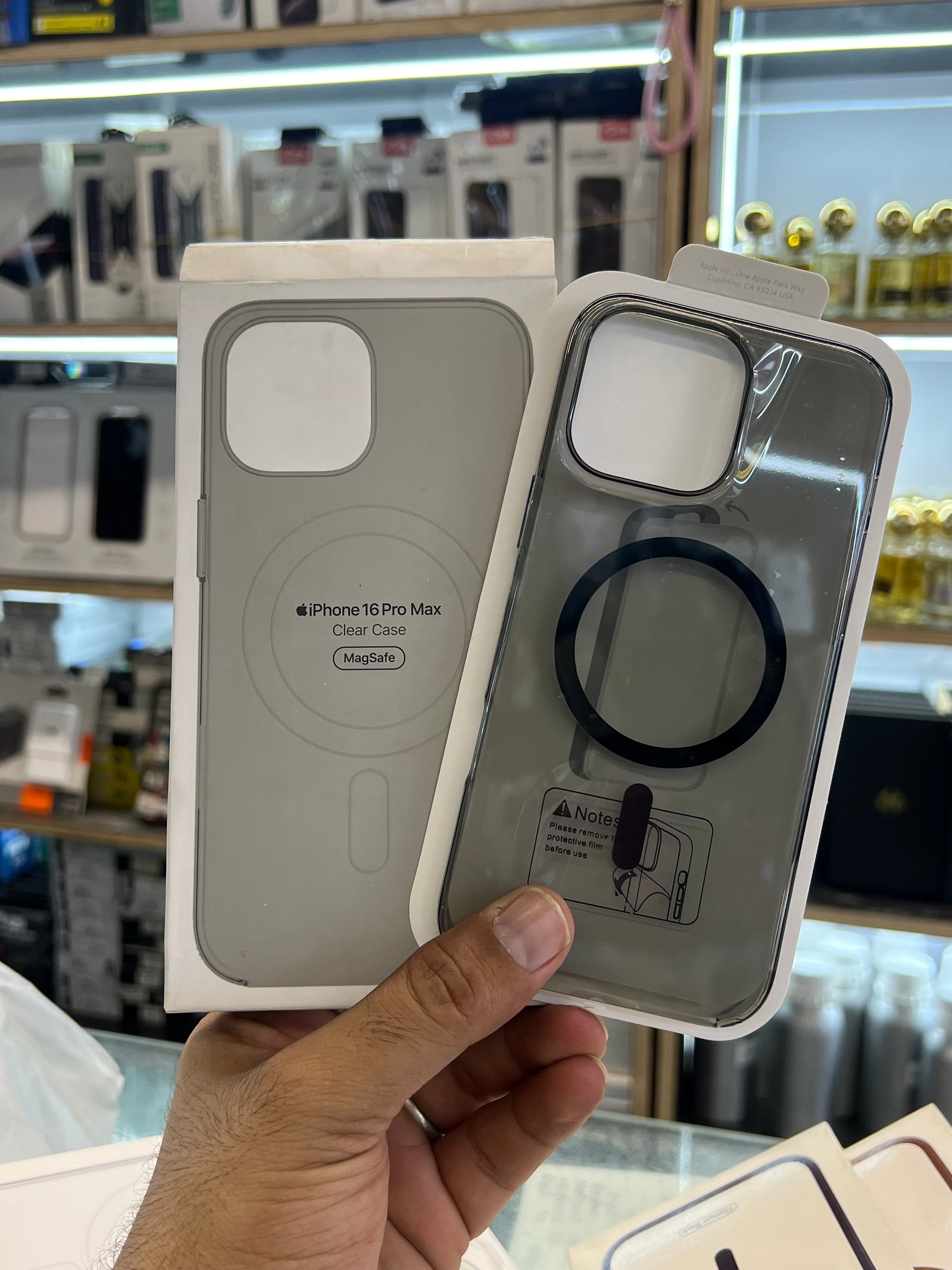 Smoke magsafe i phone 16 pro max case