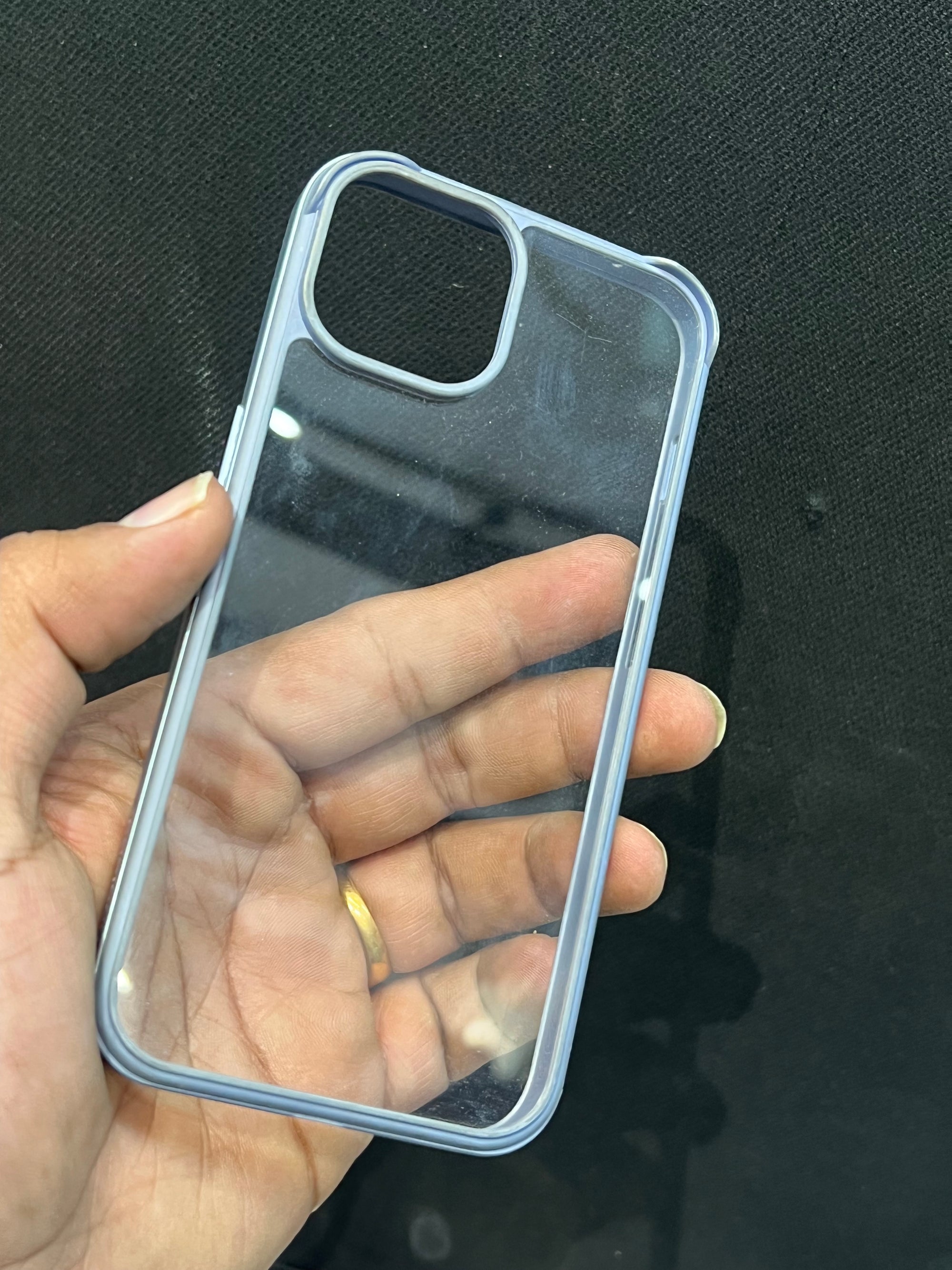 Bumper back case for i phone 15