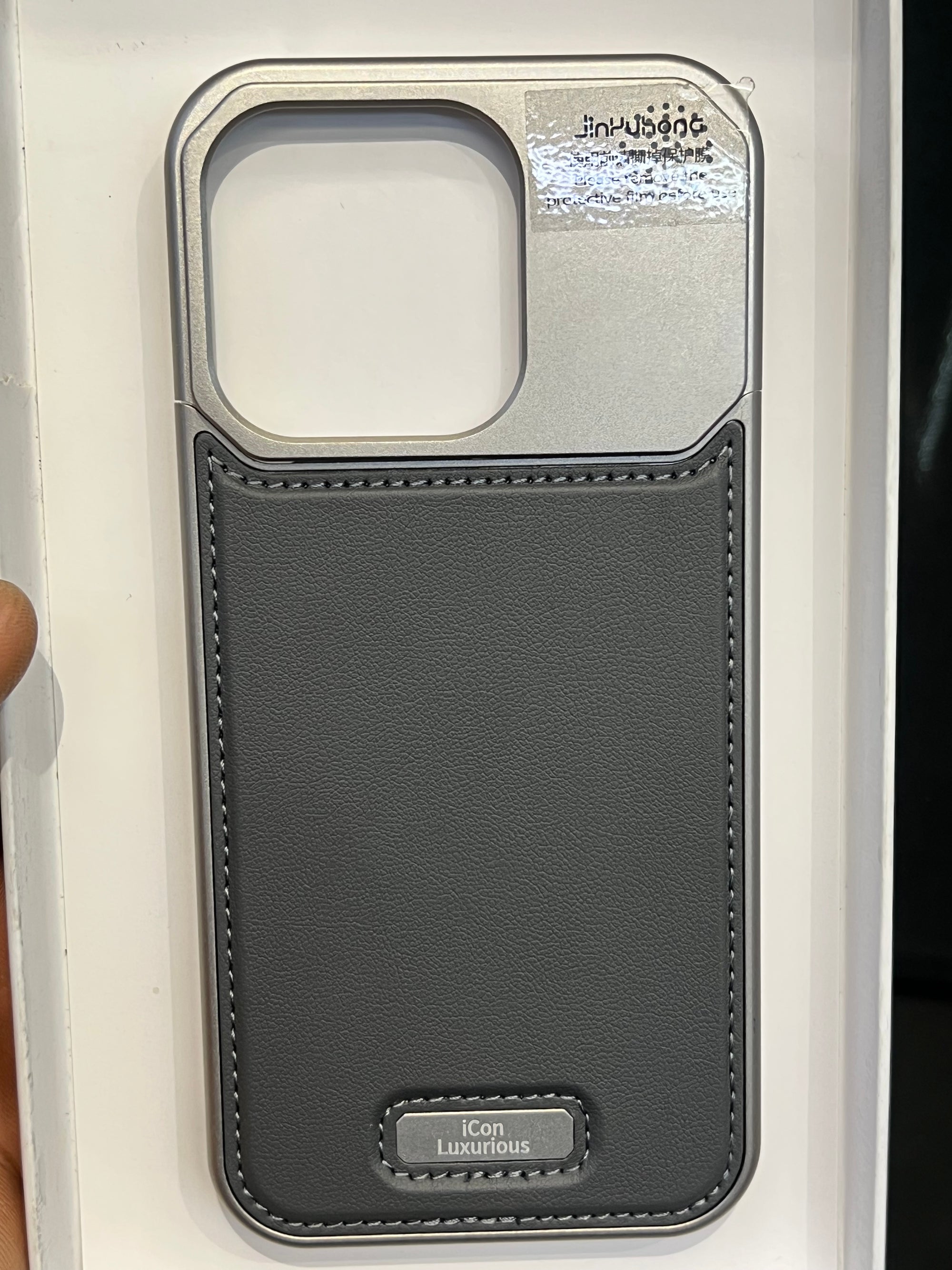 I phone 15 pro perfume metal case