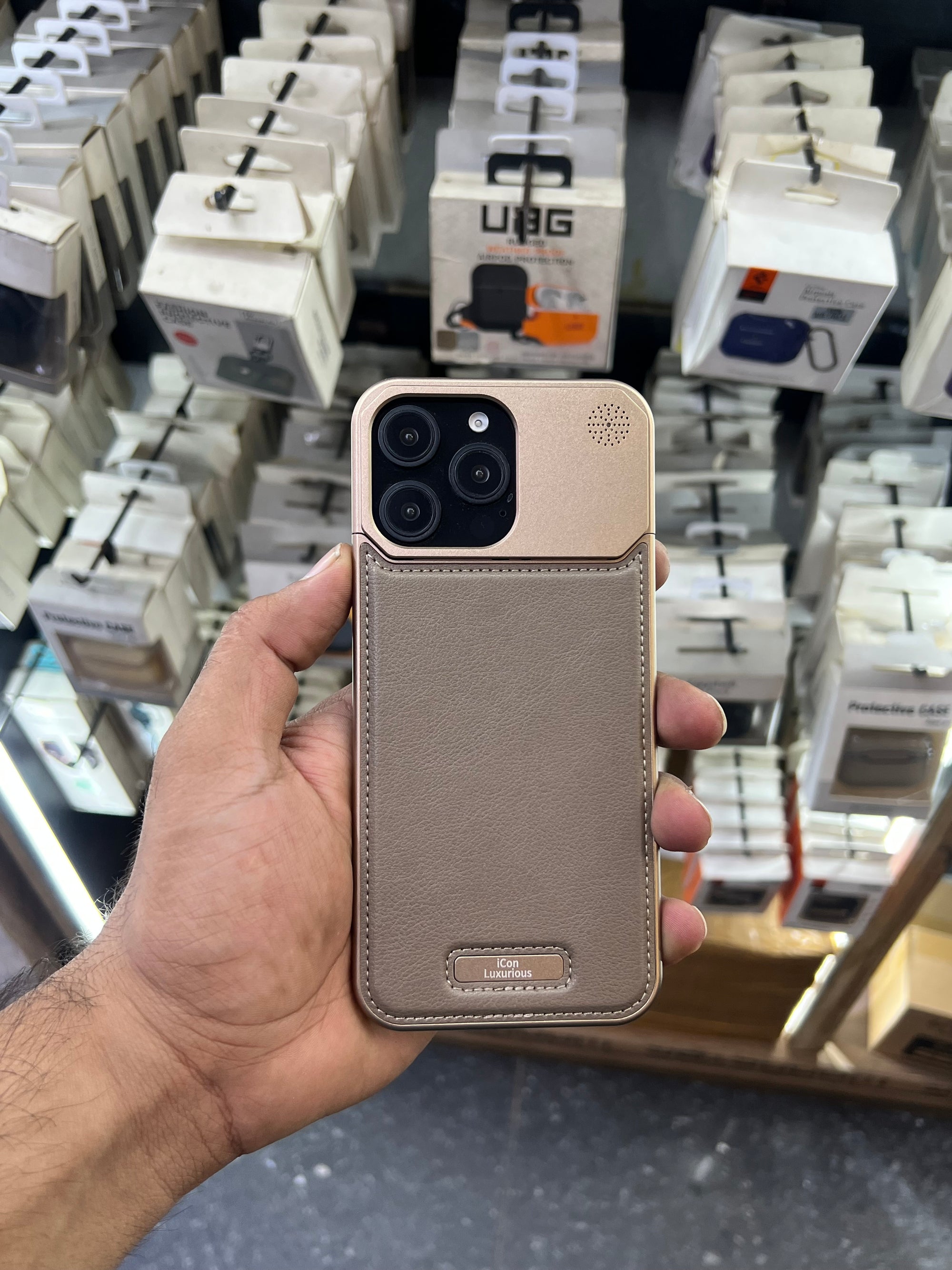 New leather perfume case i phone 16 pro maxx