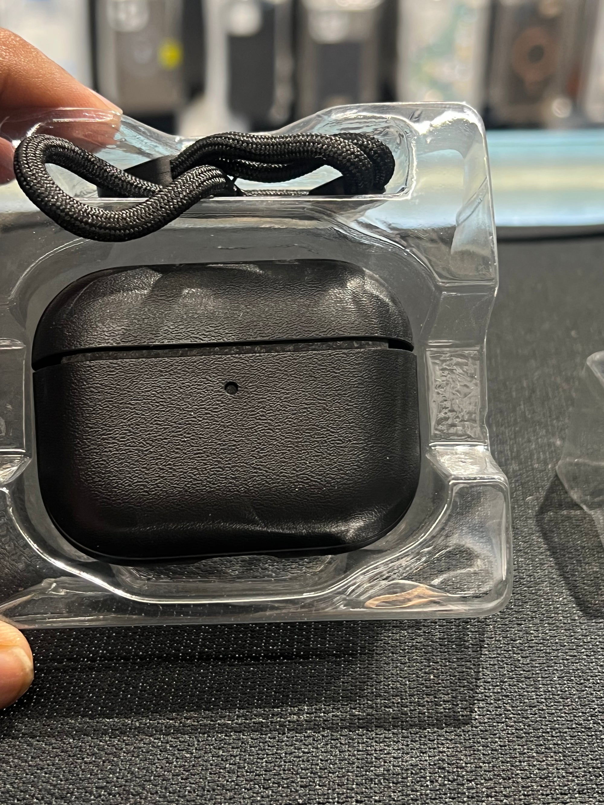 Airpods 3 pro matte leather case