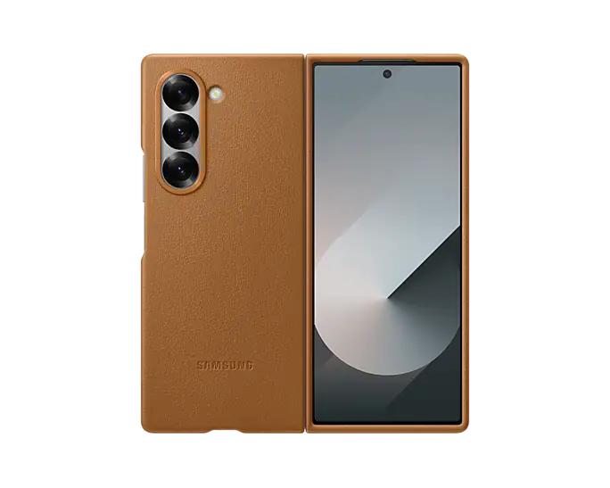 Samsung z fold 7 premium leather case