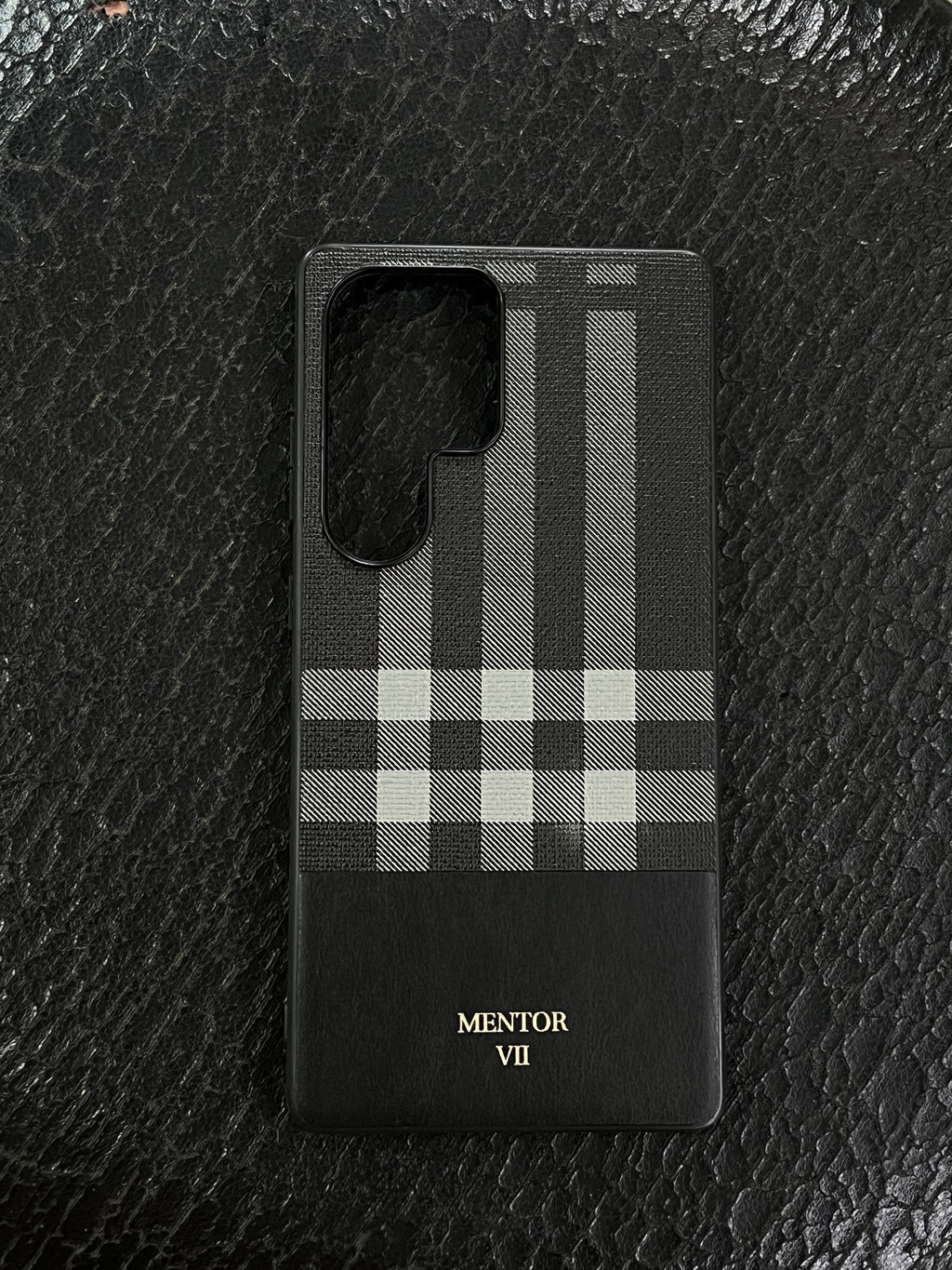 Samsung s25 ultra mentor leather tpu case