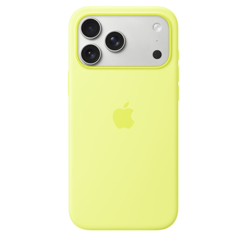 I phone 17 pro neon yellow original silicon case