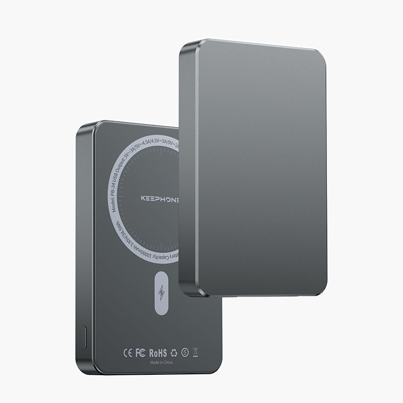 Lucci Wireless Power Bank, 10000mAh PD 20W & QC 22.5W & 15W MagSafe Fast Charging