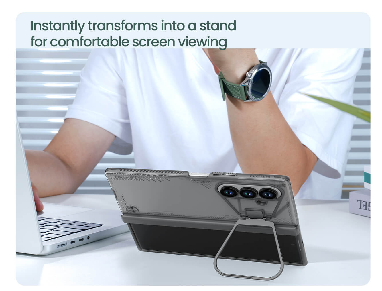 Nillkin Iceblade Fold Camera protective cover case for Samsung Galaxy Z Fold7 (Fold 7 5G),