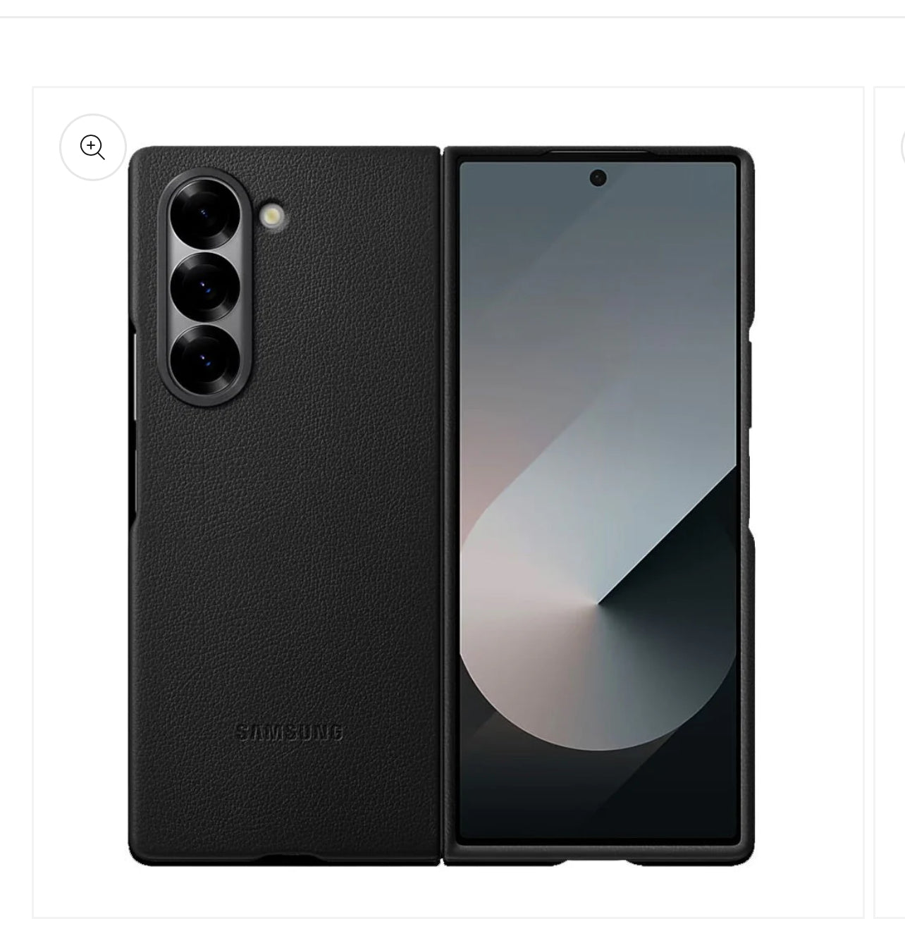 Samsung z fold 7 premium leather case