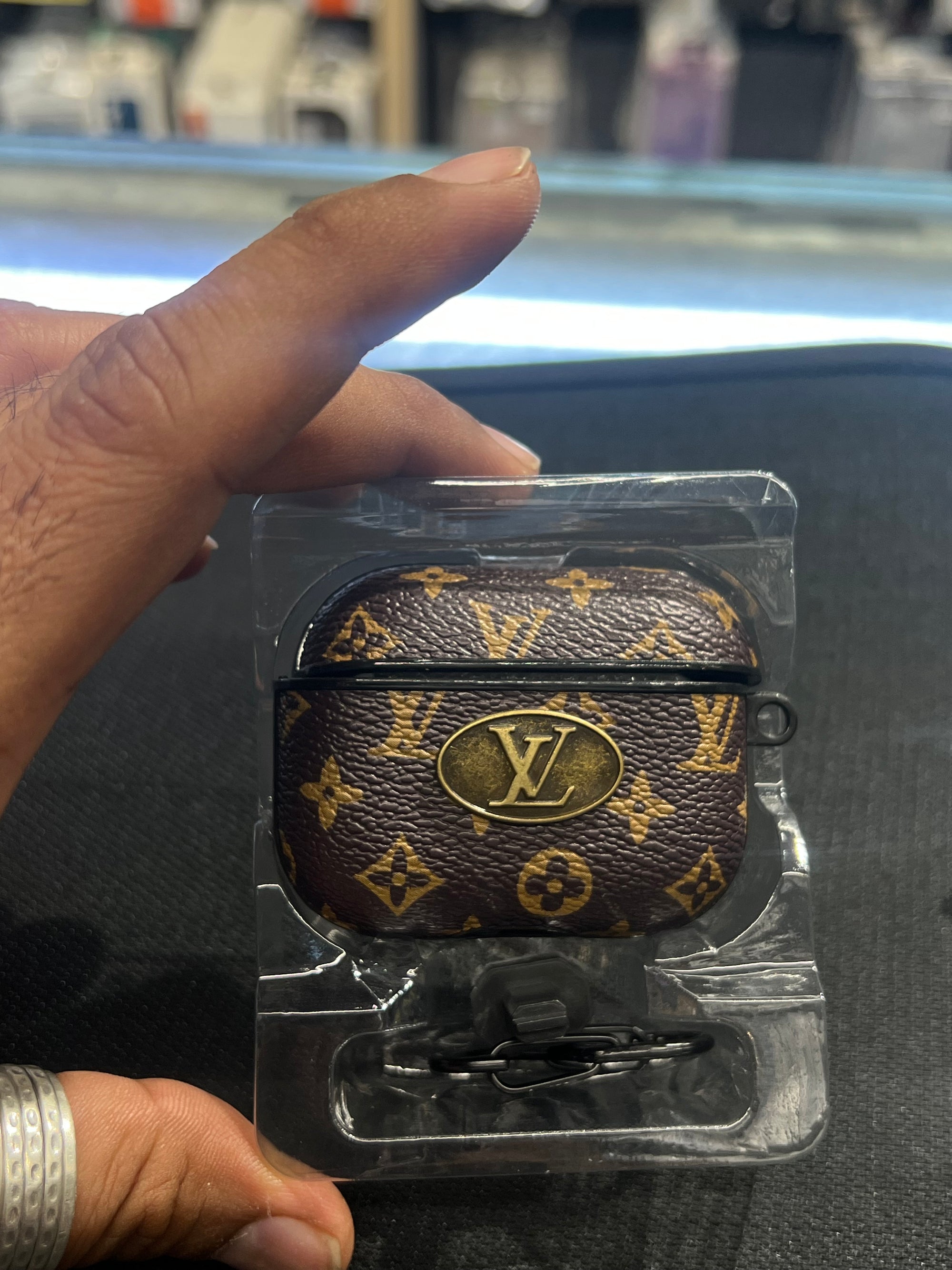 airpods 3 Branded leather case