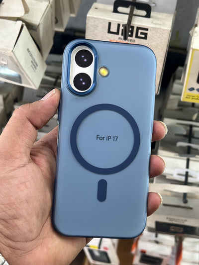 (Paper matte blue case with canera protection 17