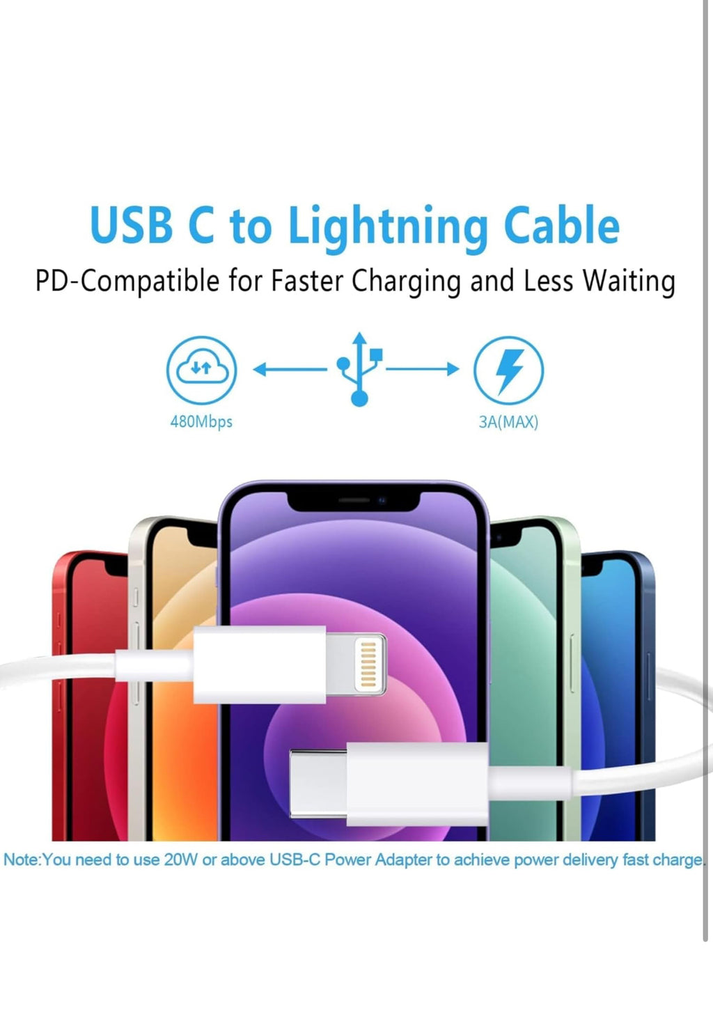 Original c to lighting cable