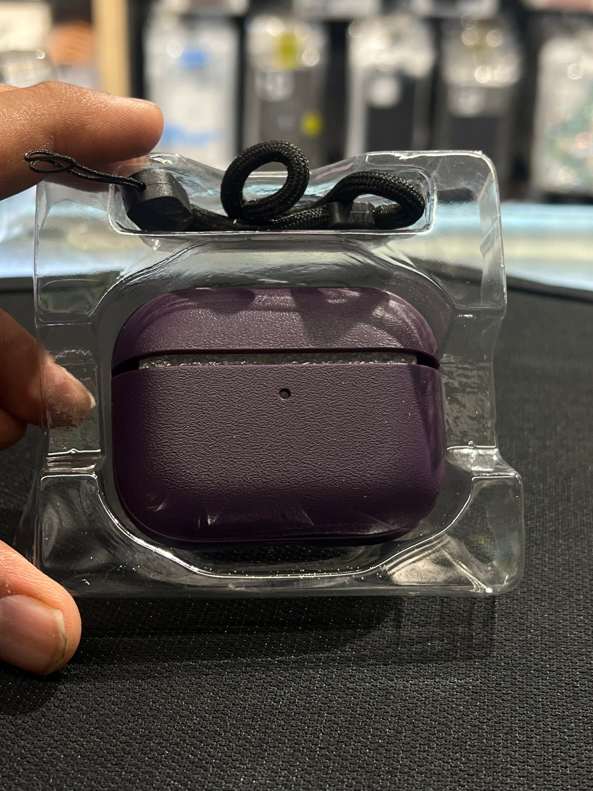 Airpods 3 pro matte leather case