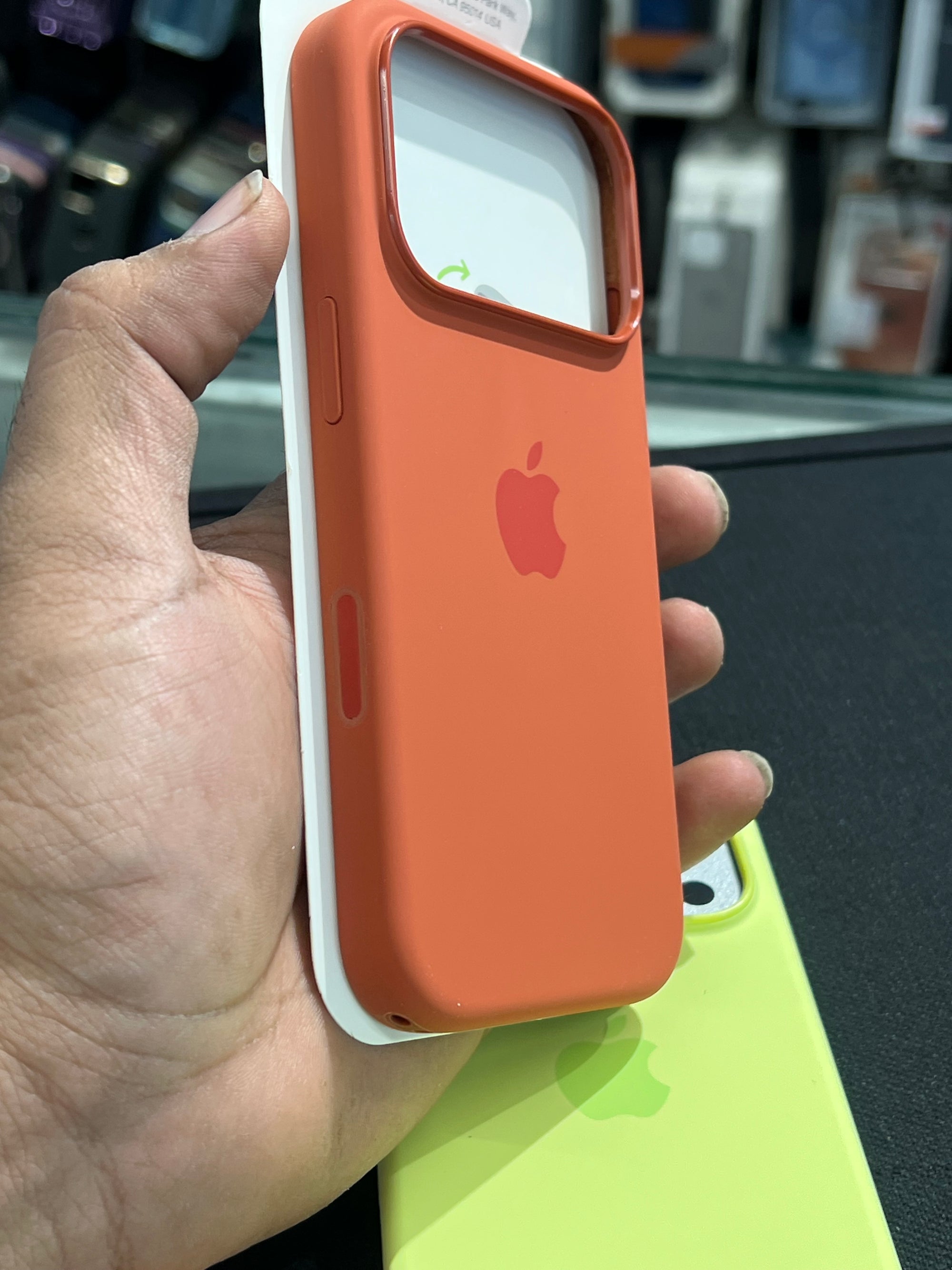 MI phone 17 pro max original terra cotta silicon case