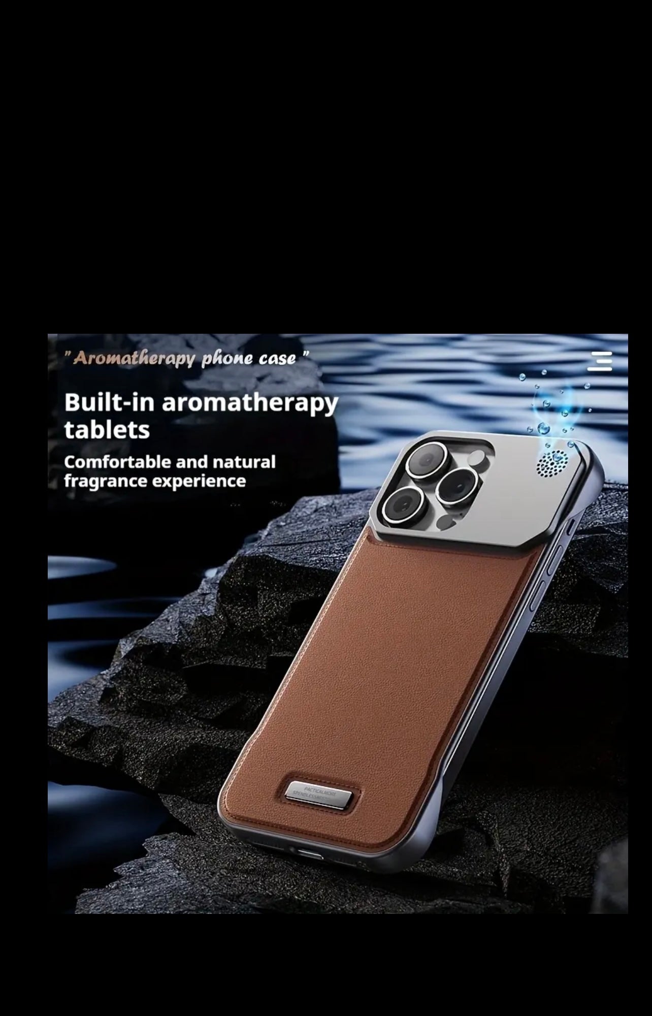 I phone metal perfume case
